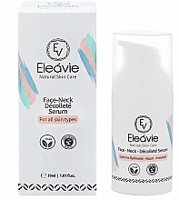 Ujędrniające serum do twarzy, szyi i dekoltu - Olive Spa Eleavie Firming Serum for Face, Neck and Decollete — Zdjęcie N1