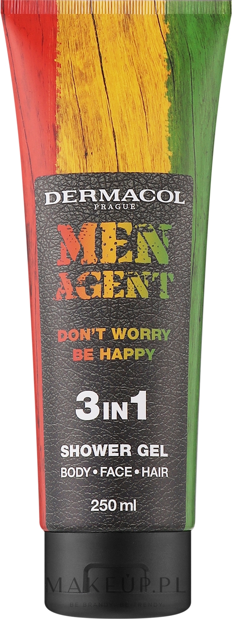 Żel pod prysznic - Dermacol Men Agent Don´t Worry Be Happy  — Zdjęcie 250 ml