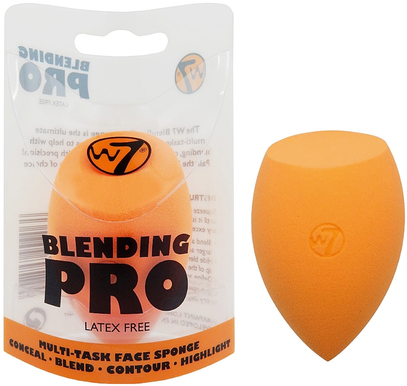 Gąbka do makijażu - W7 Blending Pro Multi-Tasking Face Sponge — Zdjęcie N1