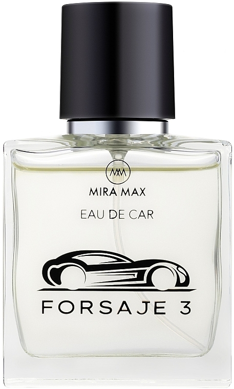 Odświeżacz powietrza do samochodu - Mira Max Eau De Car Forsaje 3 Perfume Natural Spray For Car Vaporisateur