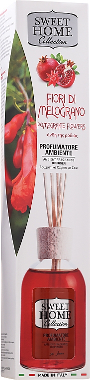 Dyfuzor zapachowy Granat - Sweet Home Collection Pomegranate Flowers Diffuser  — Zdjęcie N1