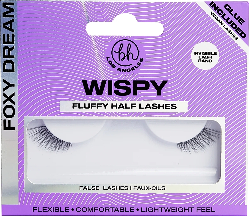 Sztuczne rzęsy - BH Cosmetics Wispy Half Lashes Foxy Dream — Zdjęcie N1