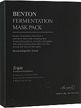 Pakiet masek fermentacyjnych - Benton Fermentation Mask Pack — Zdjęcie N1