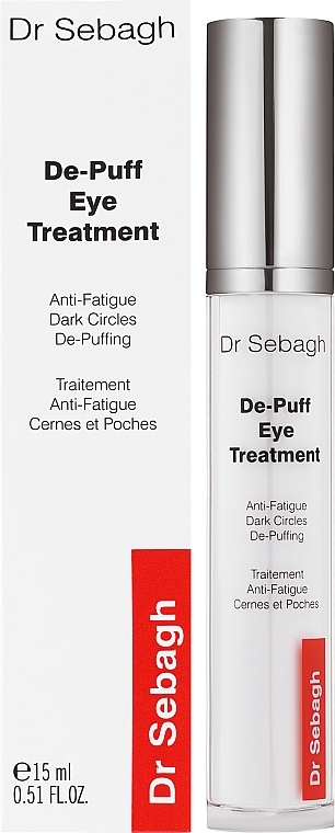 Krem na obrzęki i cienie pod oczami - Dr Sebagh De-Puff Eye Treatment — Zdjęcie N1