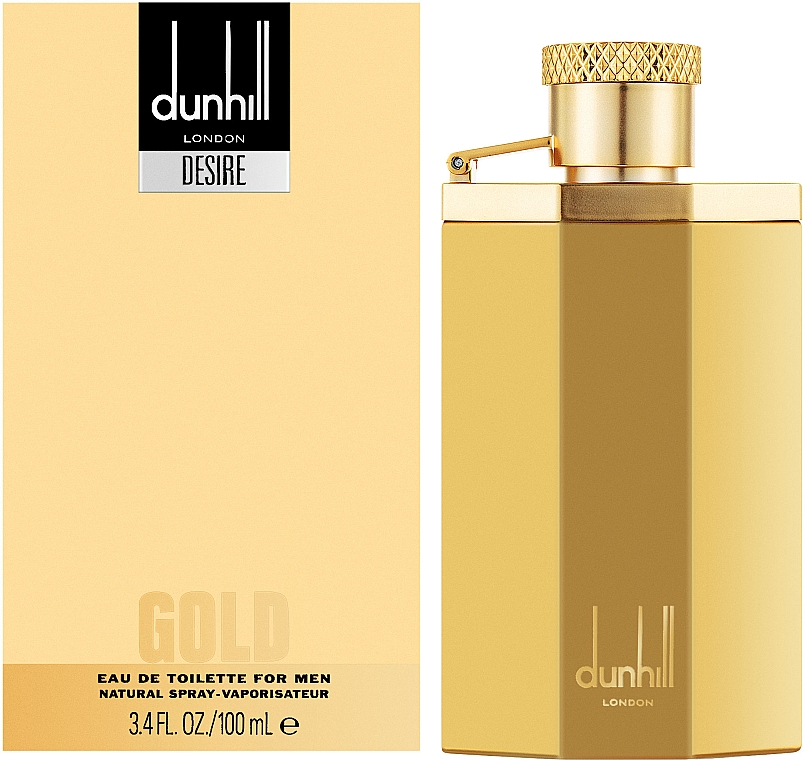 Alfred Dunhill Desire Gold - Woda toaletowa — Zdjęcie N2