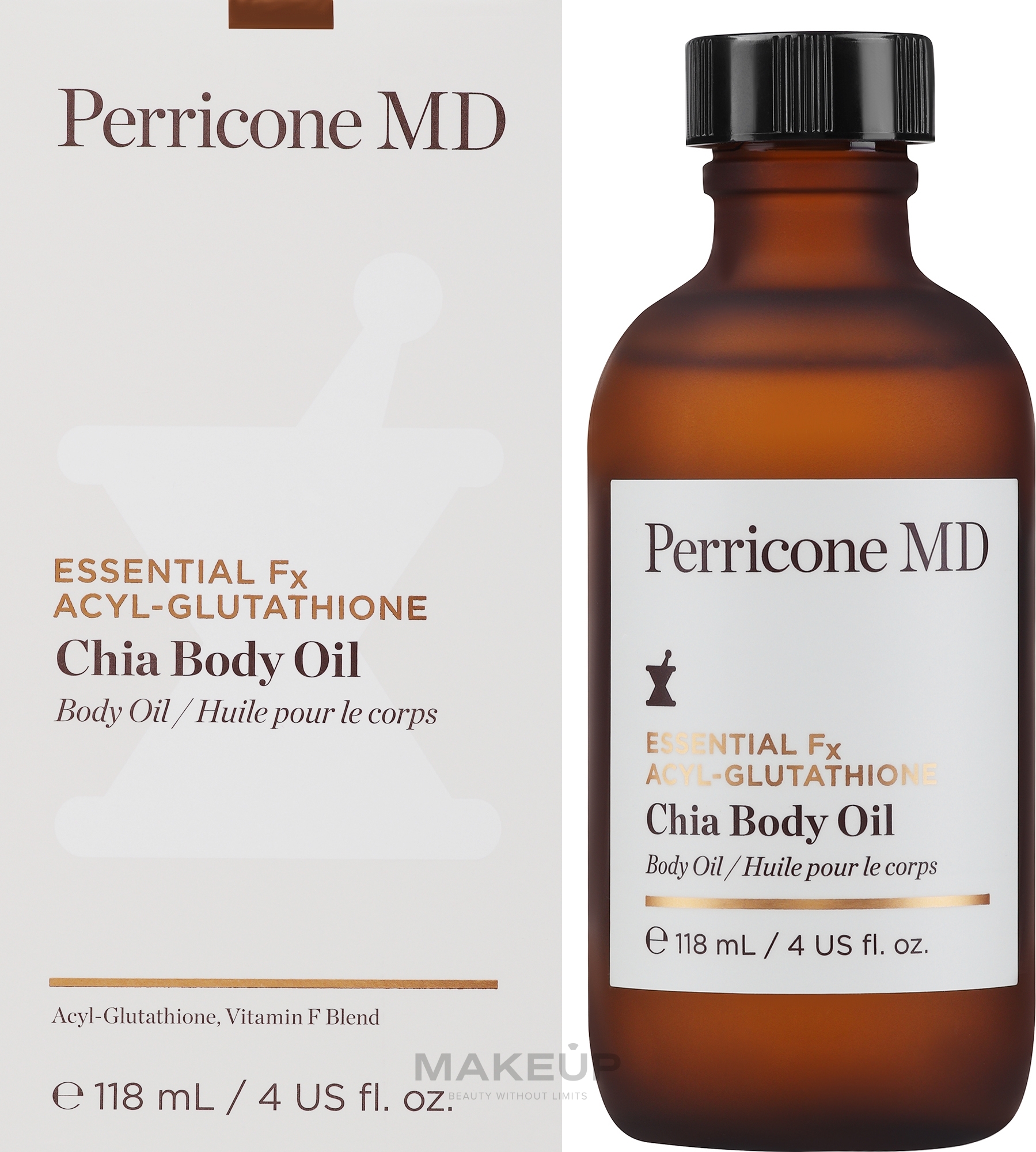 Olejek do ciała - Perricone MD Essential Fx Acyl-Glutathione Chia Body Oil — Zdjęcie 118 ml