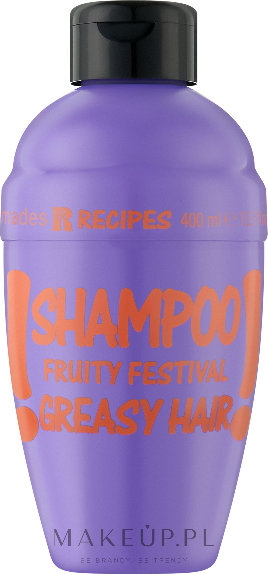 Owocowy szampon do włosów przetłuszczających się - Mades Cosmetics Recipes Fruity Festival Greasy Hair Shampoo — Zdjęcie 400 ml
