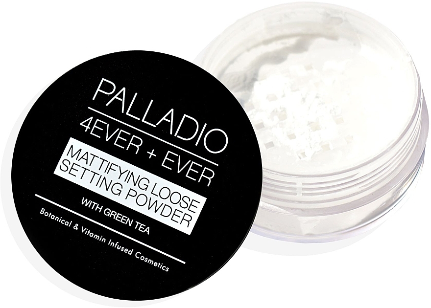 Puder matujący - Palladio 4 Ever+Ever Mattifying Loose Setting Powder — Zdjęcie N1