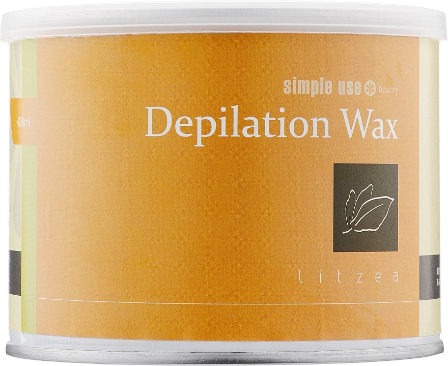 Ciepły wosk do depilacji w słoiku - Simple Use Beauty Depilation Wax — Zdjęcie N5