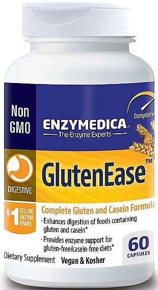 Suplement diety Enzymy na trawienie glutenu - Enzymedica GlutenEase — Zdjęcie N1