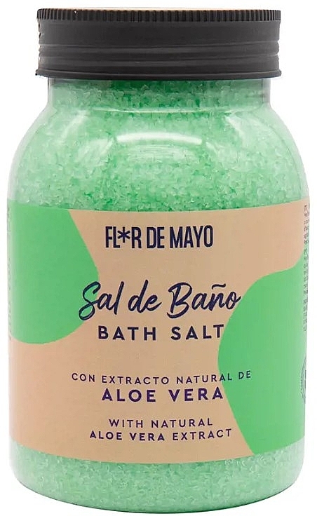 Sól do kąpieli z naturalnym ekstraktem z aloesu - Flor De Mayo Bath Salts Aloe Vera — Zdjęcie N1