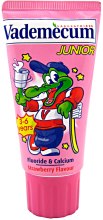 Kup Truskawkowa pasta do zębów dla dzieci 3-6 lat - Vademecum Junior Strawberry Flavour