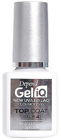 Szybkoschnący top coat - Beter Depend Gel iQ Top Coat Step 4 — Zdjęcie N1