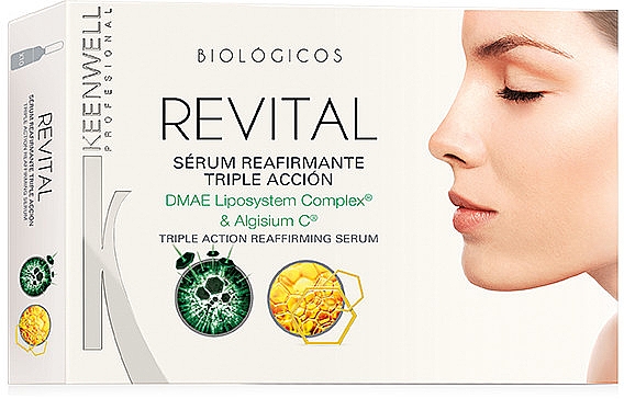 Ujędrniające serum do twarzy o potrójnym działaniu - Keenwell Biologicos Revital Triple Action Refirming Serum — Zdjęcie N2