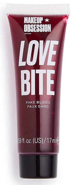 Sztuczna krew - Makeup Obsession Halloween Love Bite Fake Blood — Zdjęcie N1