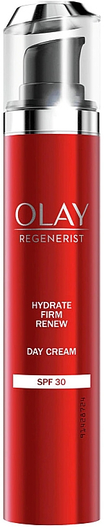 Ujędrniający krem do twarzy na dzień - Olay Regenerist Hydrate Firm Day Cream SPF30 — Zdjęcie N3