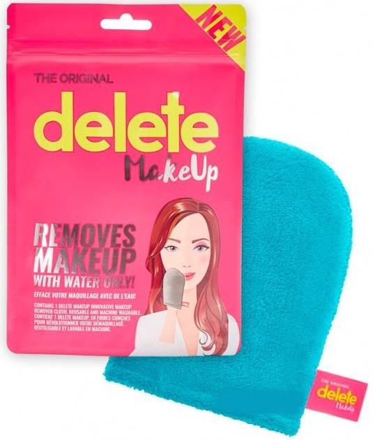 Rękawiczki do demakijażu, niebieska - Glov Delete MakeUp — Zdjęcie N2