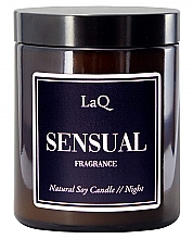 Kup Naturalna nocna świeca sojowa - LaQ Sensual Night