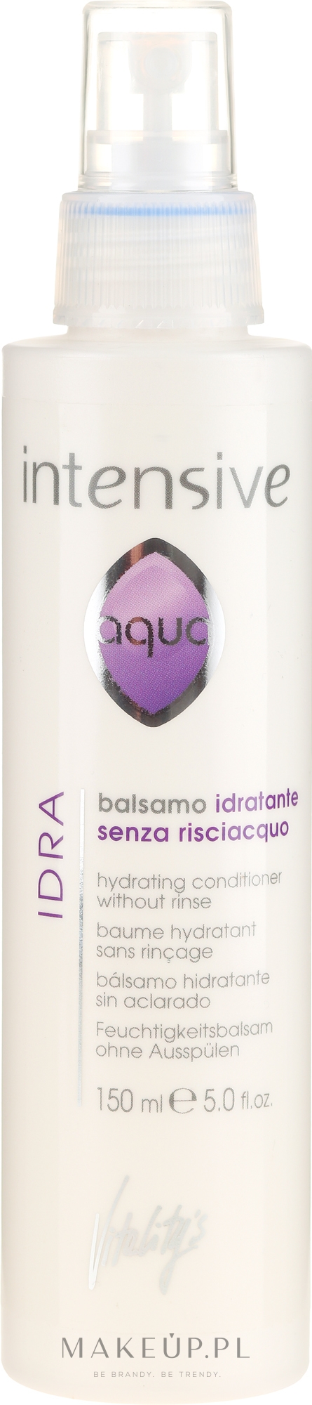 Nawilżający balsam leczniczy do włosów - Vitality's Intensive Aqua Hydrating — Zdjęcie 150 ml