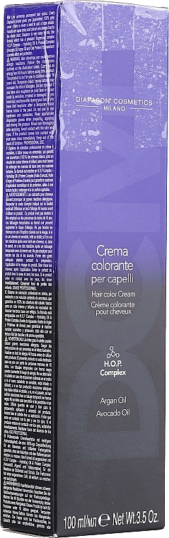 PRZECENA! Krem-farba do włosów o niskiej zawartości amoniaku - DCM HOP Complex Hair Color Cream * — Zdjęcie N1