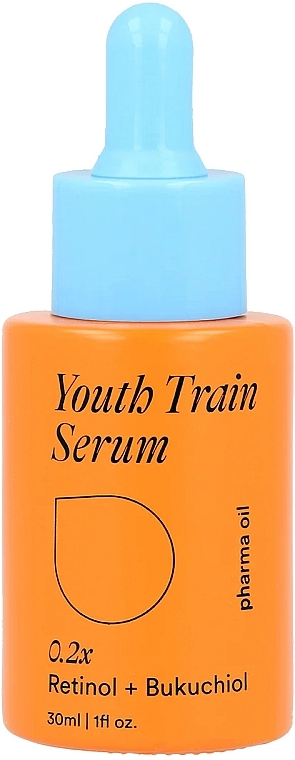 Serum przeciwstarzeniowe do twarzy - Pharma Oil Youth Train Serum — Zdjęcie N1