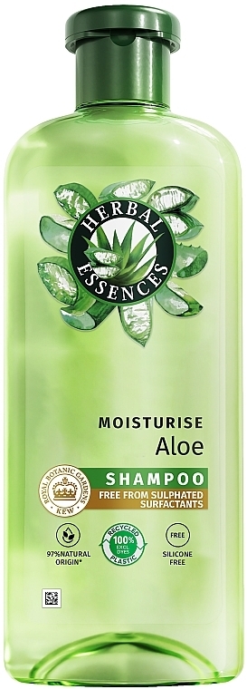 Szampon do włosów z aloesem - Herbal Essences Moisturise Aloe Shampoo — Zdjęcie N1