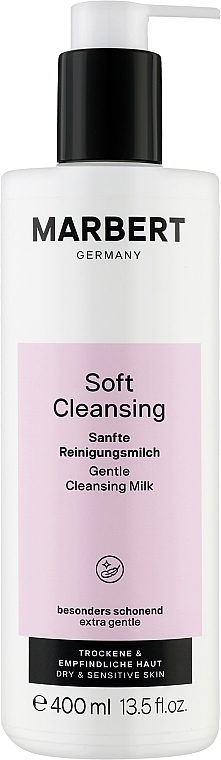 Delikatne mleczko dla skóry wrażliwej i suchej - Marbert Soft Cleansing Sanfte Reinigungsmilch — Zdjęcie N1