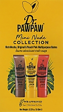 Kup Zestaw - Dr. PAWPAW Mini Nude Trio Collection (3 x balm/10ml)