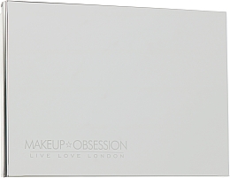 Kup Biała kasetka na kosmetyki do makijażu - Makeup Obsession Palette Medium Luxe ME