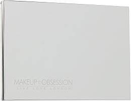 Biała kasetka na kosmetyki do makijażu - Makeup Obsession Palette Medium Luxe ME — Zdjęcie N1