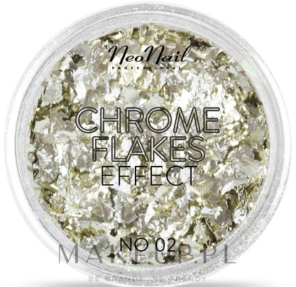 Płatki do paznokci - NeoNail Professional Chrome Flakes Effect — Zdjęcie 02
