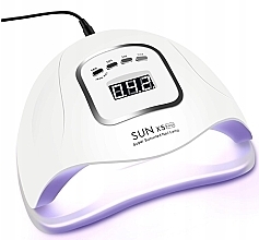 Lampa LED UV do paznokci, biała - Sun X5 MAX 80 W UV/LED — Zdjęcie N1