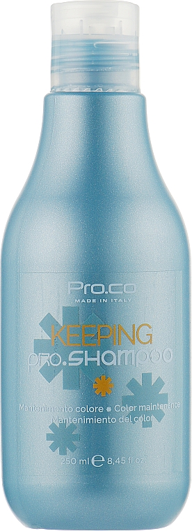 Szampon do włosów farbowanych - Pro. Co Keeping Shampoo