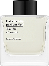 L'atelier Du Parfum №1 Basilic Et Cassis - Dyfuzor zapachowy — Zdjęcie N1