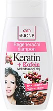 Kup Regenerujący szampon do włosów z keratyną i kofeiną - Bione Cosmetics Keratin + Caffeine Regenerative Shampoo