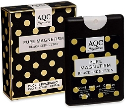 AQC Fragrances Pure Magnetism Black Seduction - Woda toaletowa — Zdjęcie N2