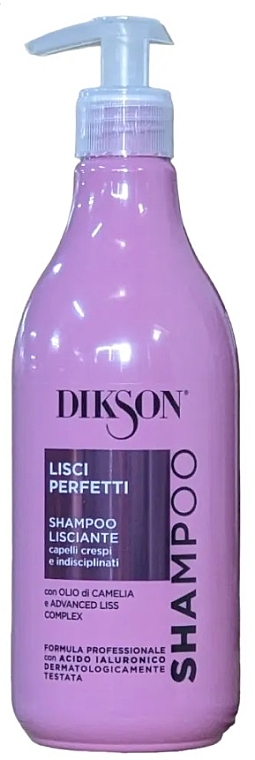 Szampon do włosów gładkich - Dikson Lisci Perfetti Shampoo — Zdjęcie N3