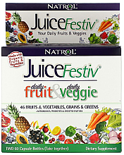Witaminy Owoce i warzywa - Natrol Juice Festiv — Zdjęcie N1