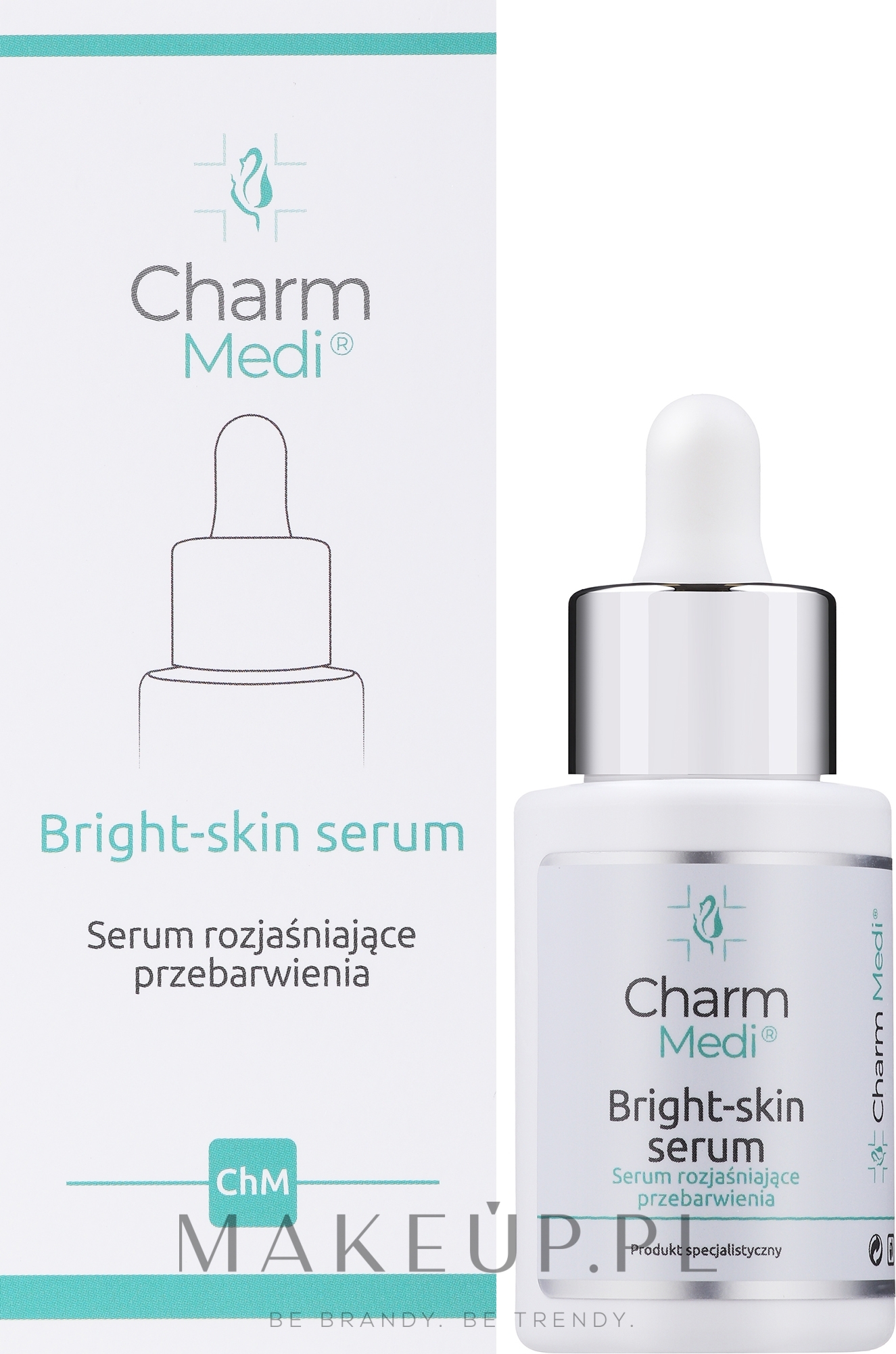 Rozjaśniające serum do twarzy - Charmine Rose Charm Medi Bright-Skin Serum — Zdjęcie 50 ml