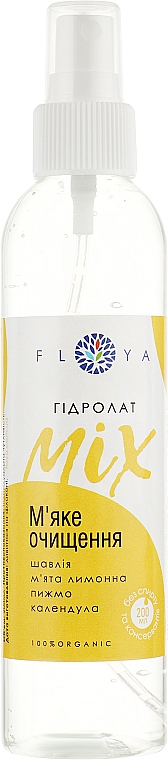 Hydrolat mix Łagodne oczyszczanie - Floya — Zdjęcie N3