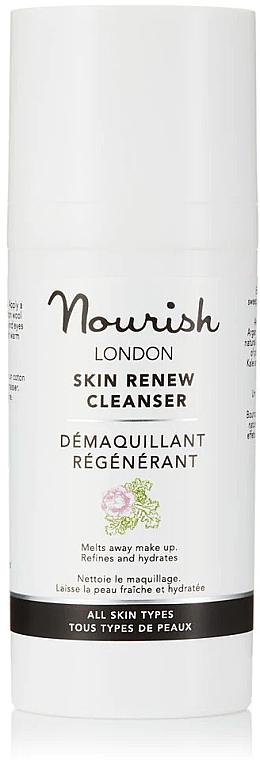 Oczyszczający krem do twarzy - Nourish London Skin Renew Cleanser — Zdjęcie N4