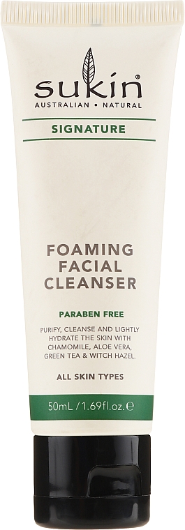 Pieniący się żel do mycia twarzy - Sukin Foaming Facial Cleanser — Zdjęcie N1