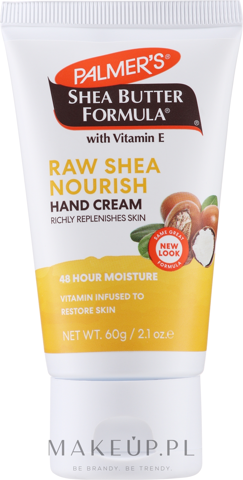 Krem do rąk z masłem shea - Palmer's Shea Formula Raw Shea Hand Cream — Zdjęcie 60 g