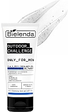 Żel do mycia twarzy 2 w 1 - Bielenda Only For Men Outdoor Challenge 2 in 1 Peeling Facial Cleansing Gel — Zdjęcie N2