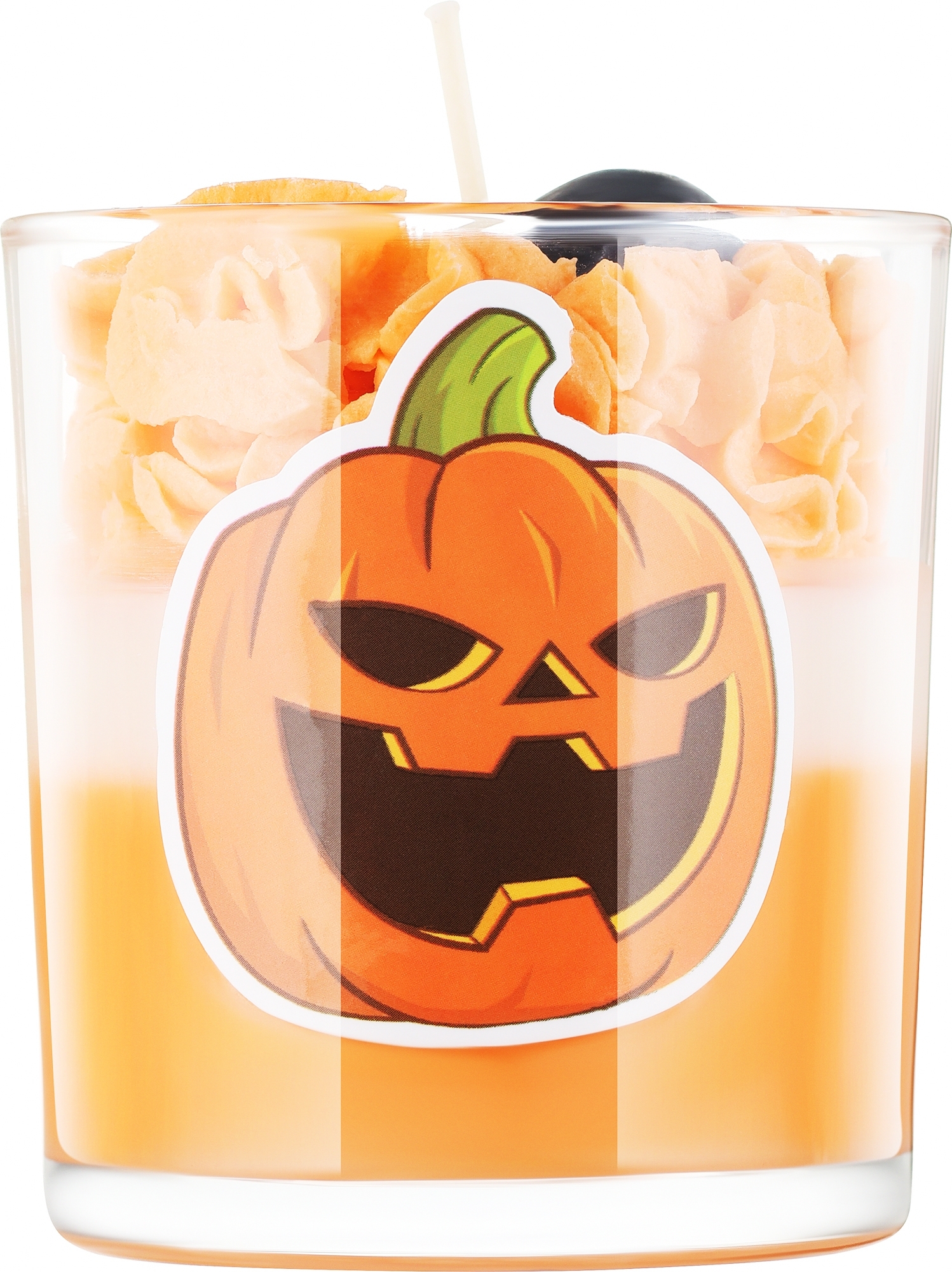 Świeca dekoracyjna Halloween, dynia z uśmiechem - KaWilamowski Scented Candle — Zdjęcie 230 ml