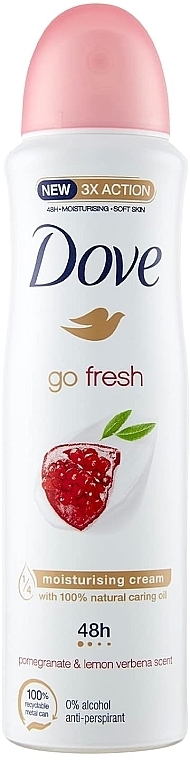 Dezodorant antyperspiracyjny Granat i werbena cytrynowa - Dove Go Fresh 48h Pomegranate & Lemon Verbena — Zdjęcie N1