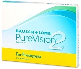 Kup PRZECENA! Soczewki kontaktowe, promień krzywizny 8,6 mm, High, 3 szt. - Bausch & Lomb PureVision 2 Multi-Focal *