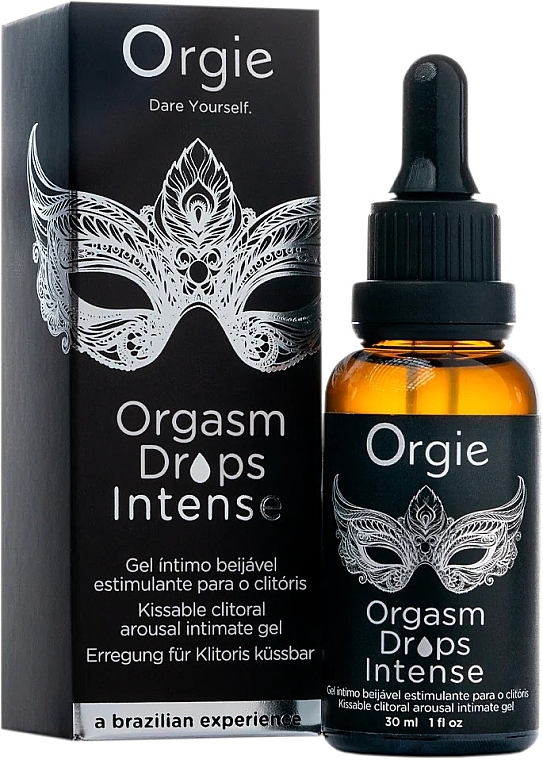 Krople wzmacniające orgazm - Orgie Orgasm Drops Intense Clitoral Intimate — Zdjęcie N5