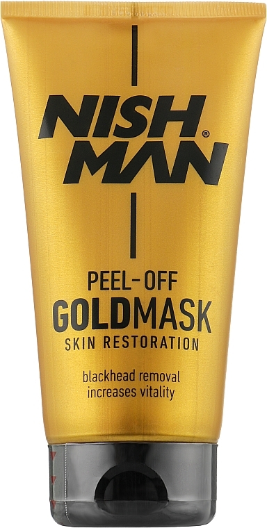 Złota maska do twarzy - Nishman Peel-Off Gold Mask — Zdjęcie N1