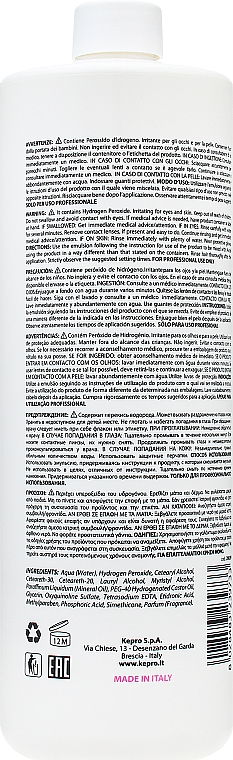 Emulsja utleniająca 20 Vol. (6 %) - KayPro Super Kay Oxidising Emulsion — Zdjęcie N2